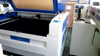CO2 Laser Cutting And Engraving Machine Video