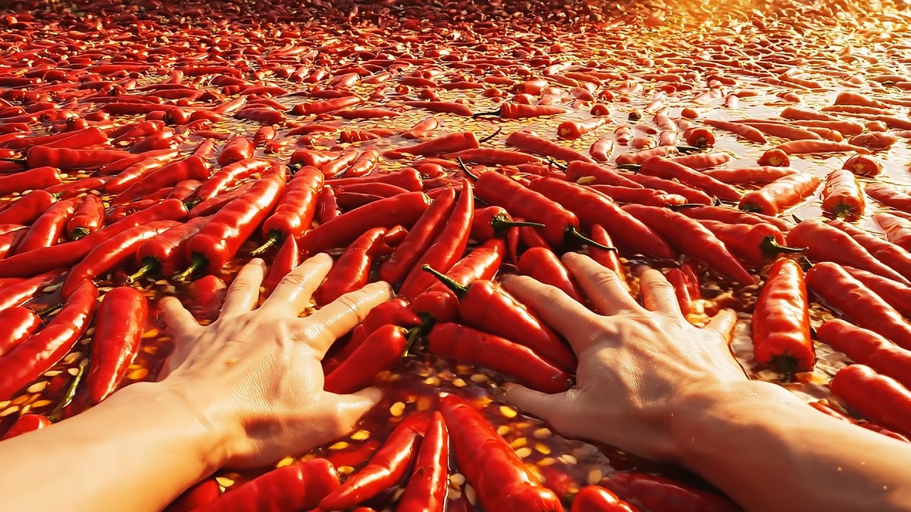 Which Crazy Spicy Ocean Would You Swim In? 🌶️ | Oddly Satisfying Cinematic AI ASMR