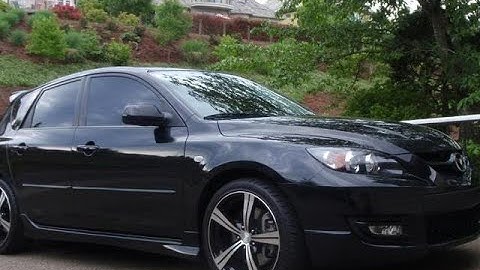 Mazdaspeed3 drive-by with SU test pipe and one resonator deleted