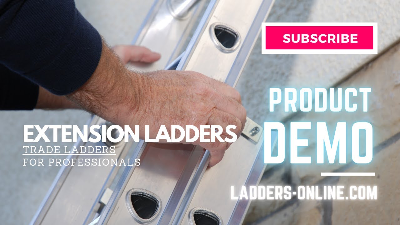 3 By11 Steps Aluminium Triple Extension Ladders