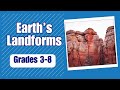 Earth's Land Formations - More Real World Science on the Learning Videos Channel