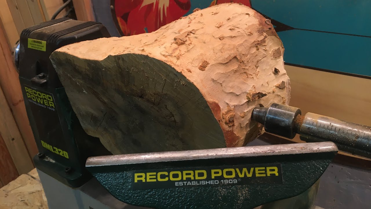 woodturning vase from worm eaten wood YouTube