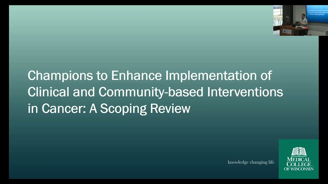 IS4ID - 2/26/25 Driving Progress: The Role of Champions in Implementation