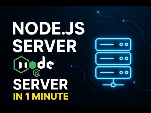 How a Node.js Server Works in 60 Seconds!