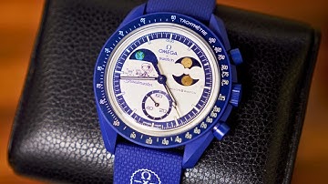 Omega x Swatch MoonSwatch Mission to Earthphase Moonshine Gold Unboxing