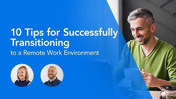 10 Tips for a Remote Work Environment | Webinar