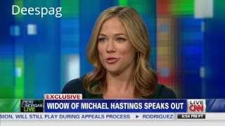 Widow Of Micheal Hastings Elise Jordan Speaks Out NOT REALLY