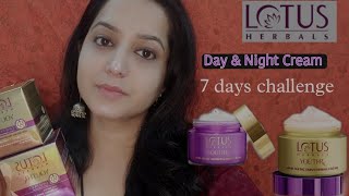 Lotus Herbals YouthRX Day &amp; Night cream review and Demo in hindi