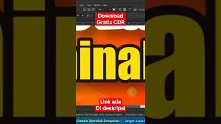 Desain Spanduk Sempolan dari UPZ #shorts #coreldraw #banner #fyp #viral