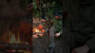 They said they wanted to go to a sauna. 🧖🔥 #fire #sizzle #forest #firekitchen