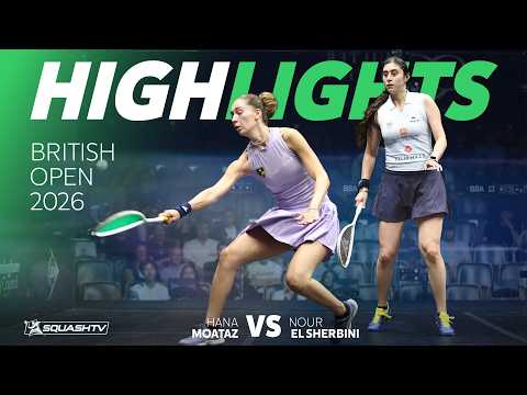 🇪🇬 Moataz v El Sherbini 🇪🇬 | British Open 2026 | ROUND 2 HIGHLIGHTS