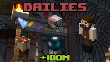 DAILIES That Will Progress Your Profile | Hypixel Skyblock