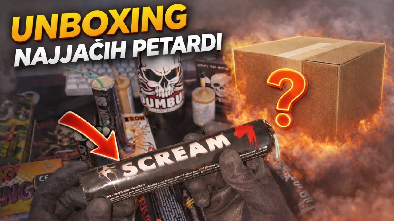 Unboxing MYSTERY BOXA sa najjacim petardama | DUM BUM 650g | SCREAM 4