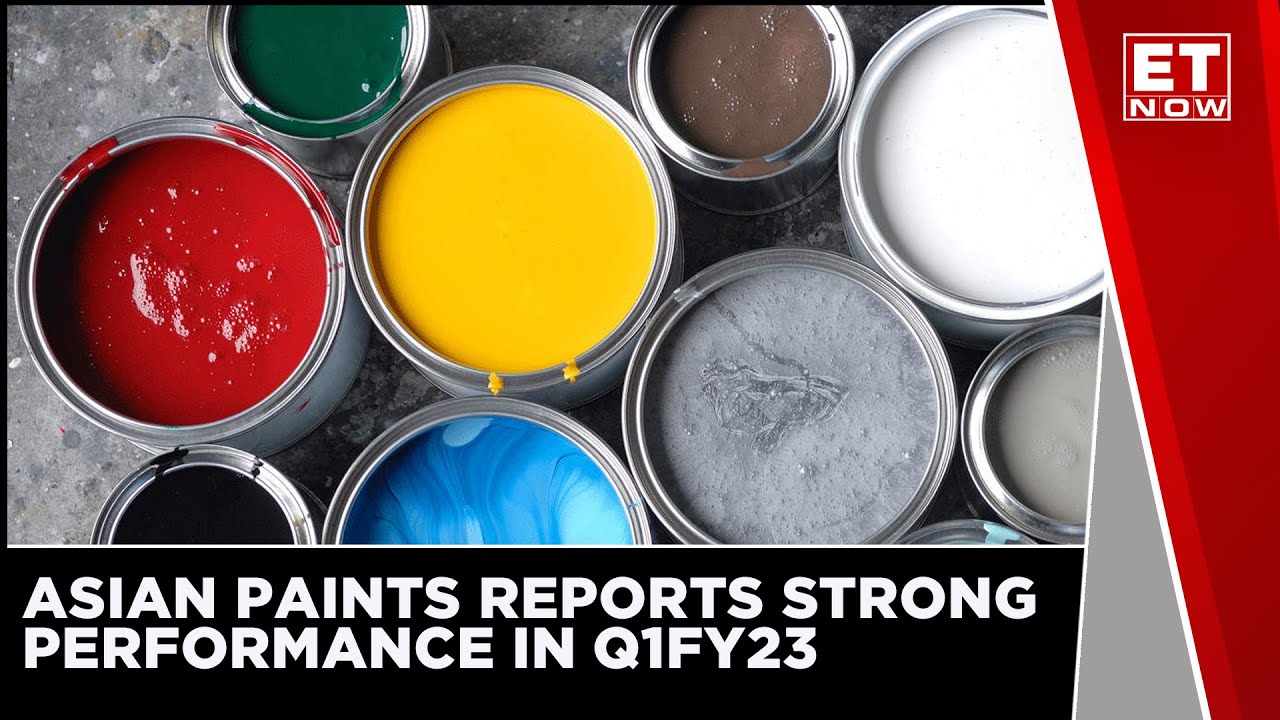 Paint Leader Asian Paints Reports A Strong Performance In Q1FY23.
