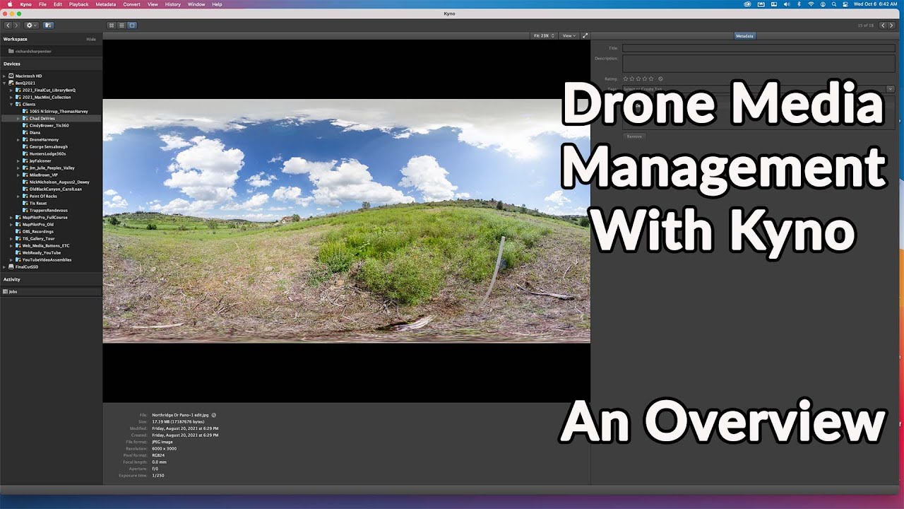 Drone Media Management With Kyno - An overview of Kyno and what it ...