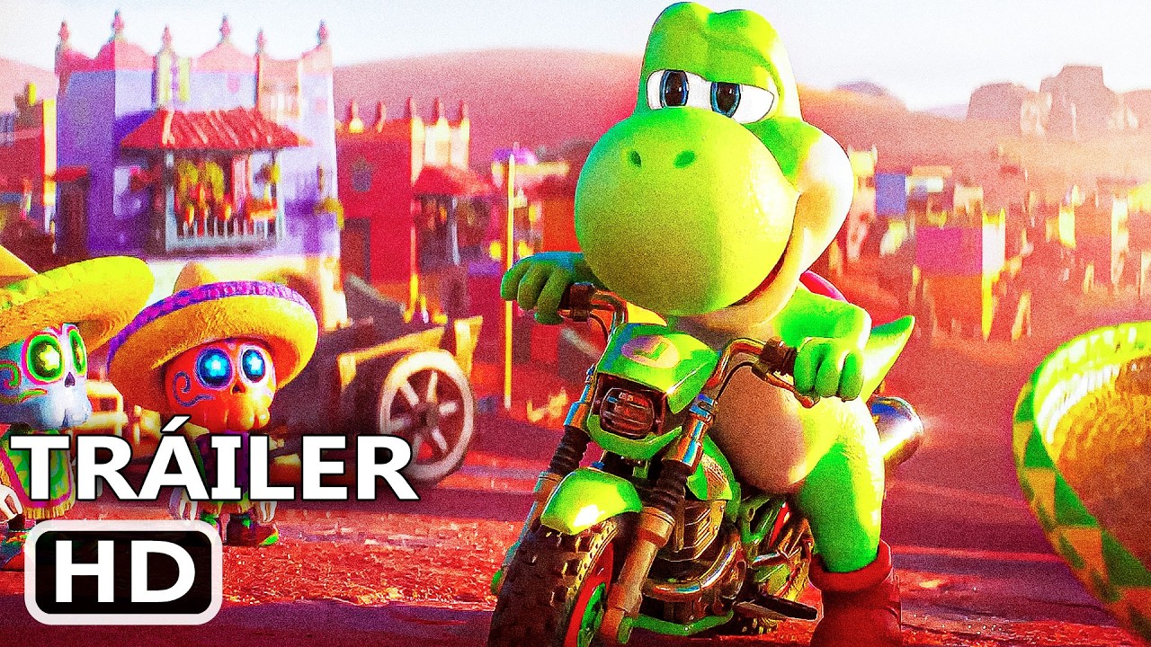 "Yoshi llega en una moto" SUPER MARIO GALAXY LA PELÍCULA Tráiler (2026)