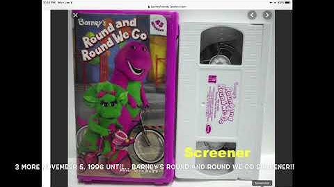 3️⃣ More November 5, 1996 - Getting Round And Round We Go Screener VHS on eBay!!! Next!!