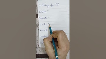 English Pitman Shorthand "Learn Halving Principle in less than a minute"  #English #Stenography