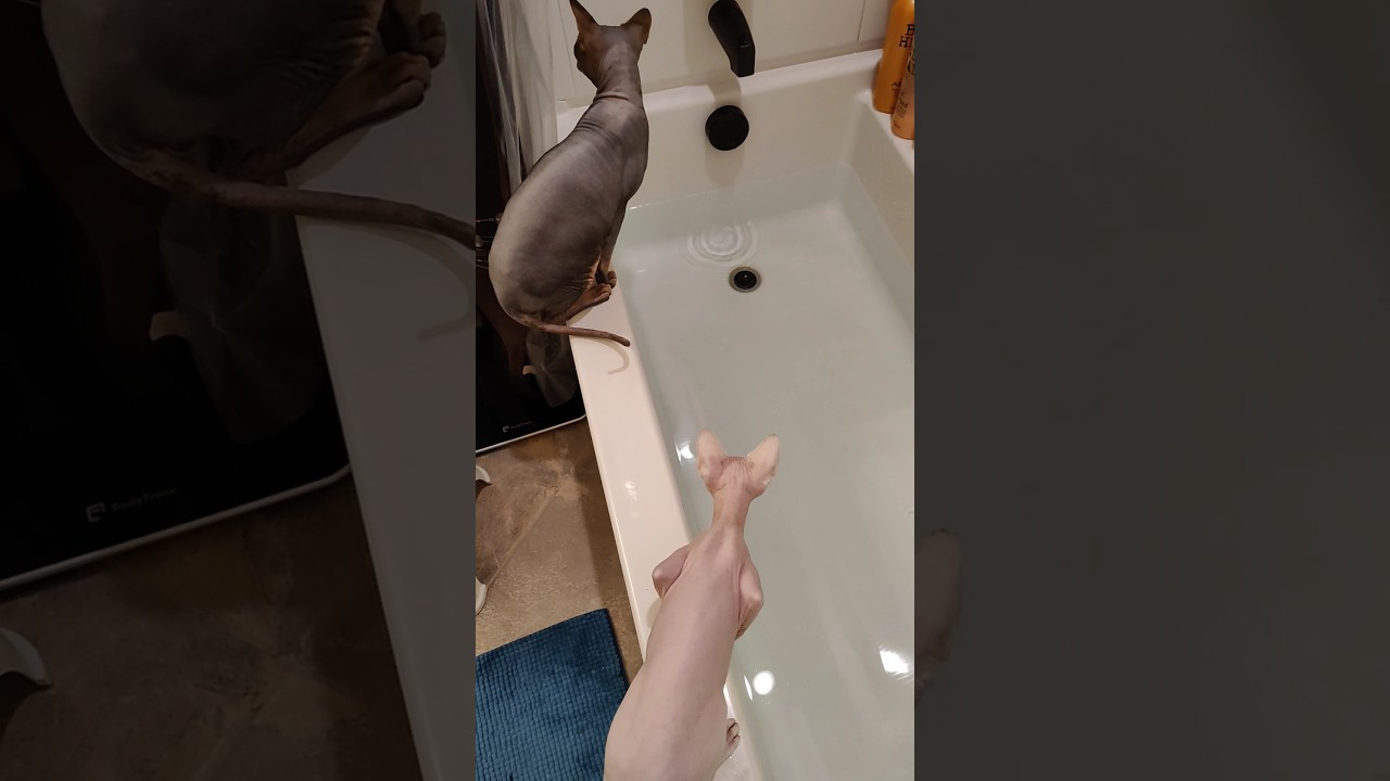 She slides in at the end!! 