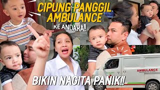 KERANDOMAN CIPUNG BIKIN RAFFINAGITA GELENG KEPALA!! CIPUNG TIBA-TIBA BAWA MOBIL AMBULANCE KE RUMAH!!