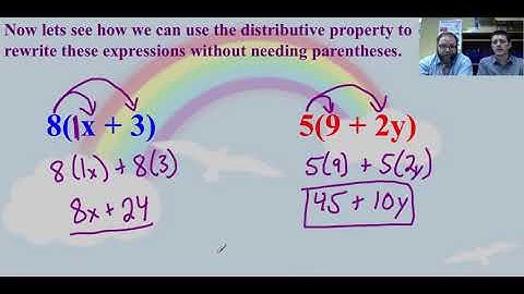Distributive Property Lesson   video