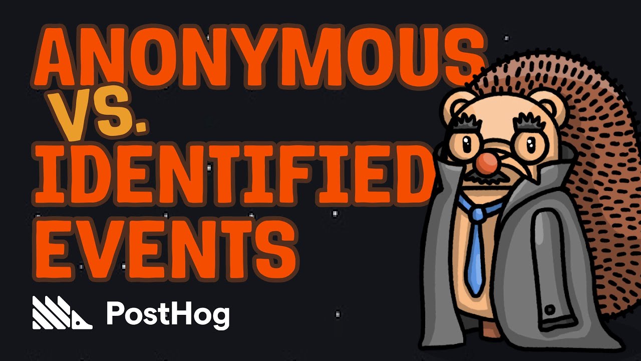 Anonymous vs identified events - YouTube