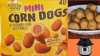 Air Fried Mini Corn Dogs / Frozen Foster Farms Mini Corn Dogs
