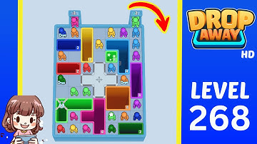 Drop Away Level 268 Solution Walkthrough
