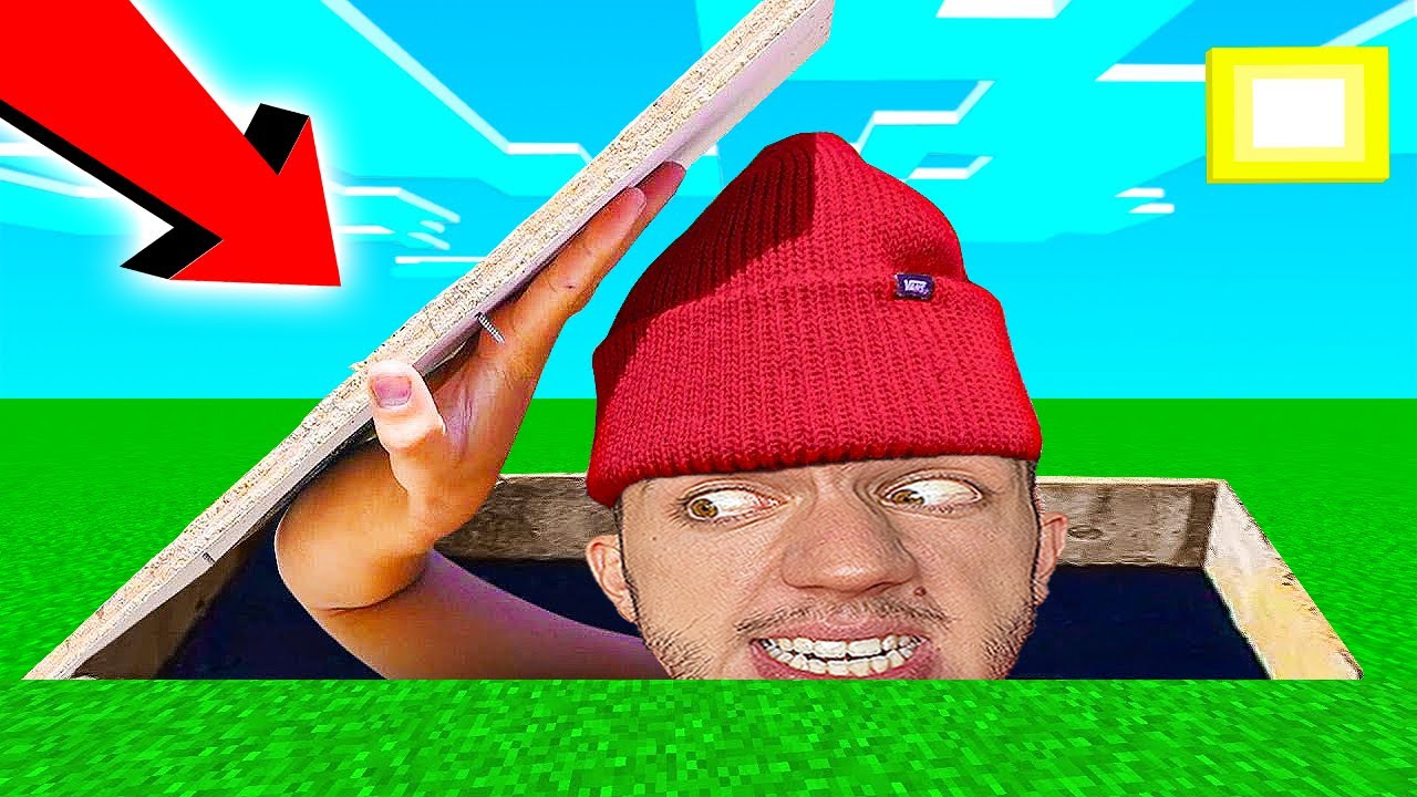 ПОСТРОИХ СИ ТАЙНА БАЗА В МАЙНКРАФТ!