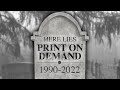 the end of print on demand