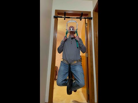 Massive spinal decompression at home in seconds.
