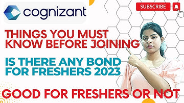 Things you must know before joining in Cognizant | Cognizant is good for freshers ✅ or not ❎