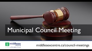 June 5, 2024 - Middlesex Centre Council Meeting