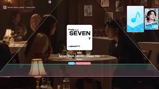 BTS JUNGKOOK [Rhythm Hive]-Seven (feat. Latto) Seven stage background Super Hard LV.13 Perfect Hits screenshot 4