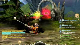 Dragonnest Mod lava suit + red and black effect mod