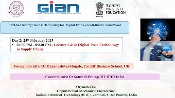 Next-Gen Supply Chains: Harnessing IoT, Digital Twins, and AI-Driven Simulations | Day 2