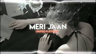 Meri Jaan Audio Edit Gangubai Kathiawadi