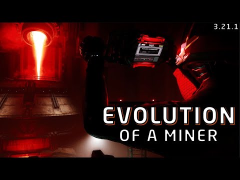 Evolution of a Solo miner in 3 minutes | Star Citizen