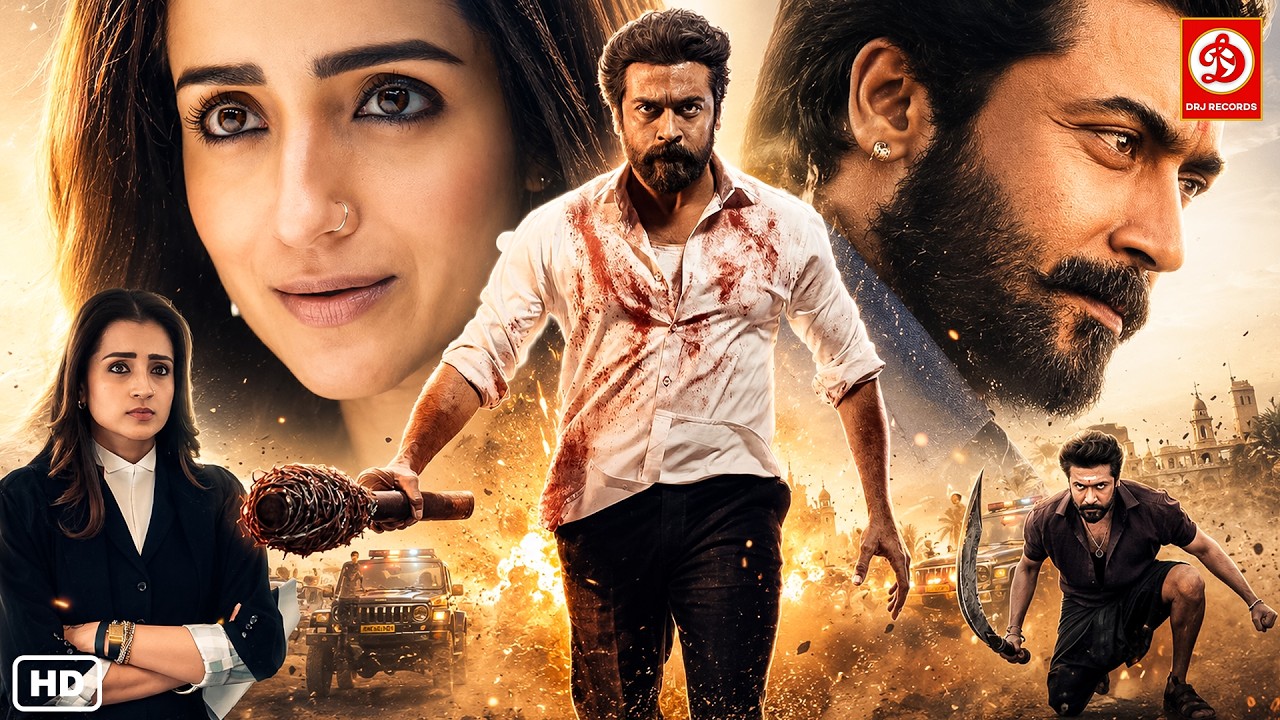 ⁣New Released Hindi Dubbed Action Full Movie 2026 | Suriya, Trisha Krishnan | New South Indian Movie