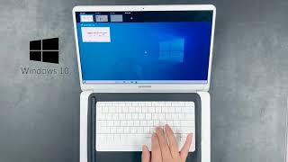 【公式】キートップがタッチパッドに変身！mokibo英語版 キーボード x Windows操作