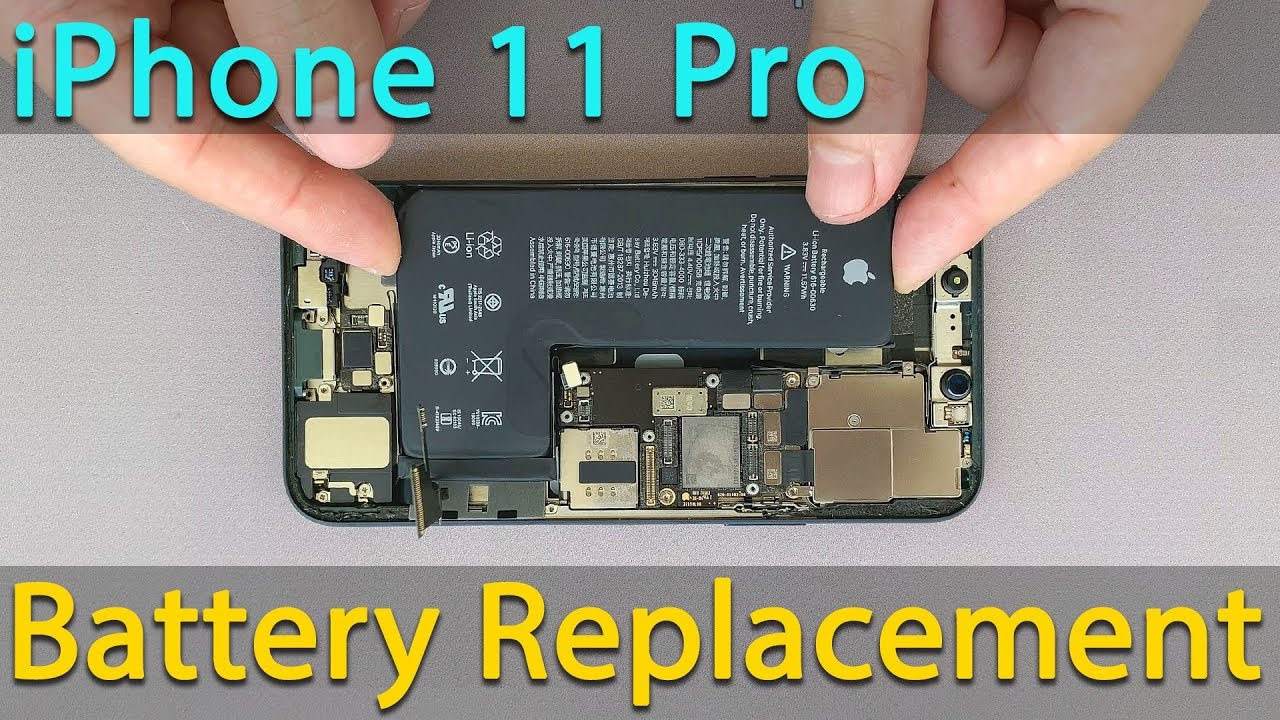 Remplacement batterie iPhone 11 / 11 Pro / Max