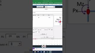 2D frame Analysis in Excel