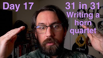 Composing 31 pieces of music in 31 days - Day 17 - March 17, 2022