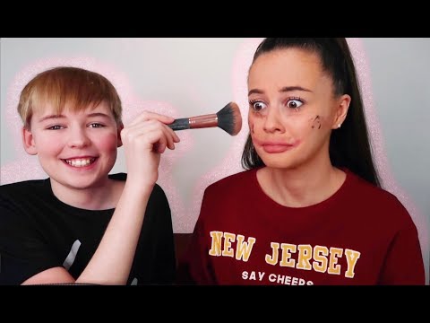 11 Year Old Does My Make Up | Holly H