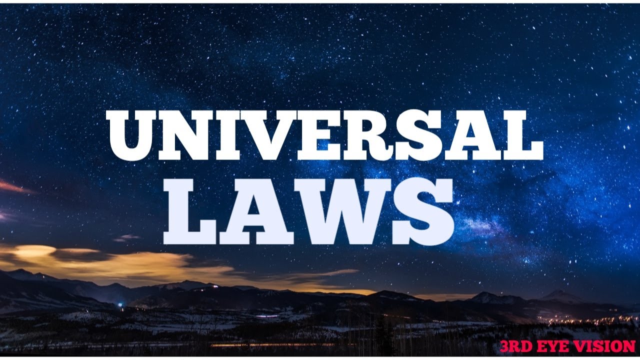The 12 Universal Laws & How To Practice Them - YouTube