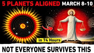 “5 Planets Align March 8–10 🌌 A 74-Hour Cosmic Shift Most People Will Miss”