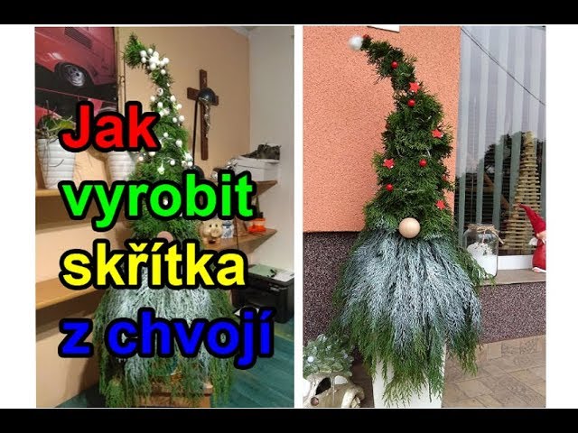 Jak vyrobit skřítka z jehličí?