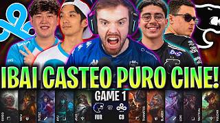 IBAI THE CRAZIEST CAST OF WORLDS!😱 | C9 vs FUR Game 1 WORLDS 2026 PLAY IN IBAI COSTREAM