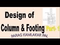 Design of column and footing part 1 by parag kamlakar pal