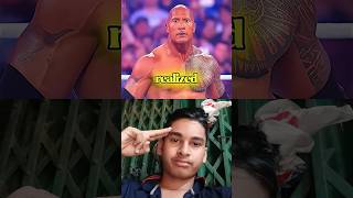 The Rock Disrespect Cena Tag team Match But Cena Respect Rock Apologize Cena #shorts #wwe